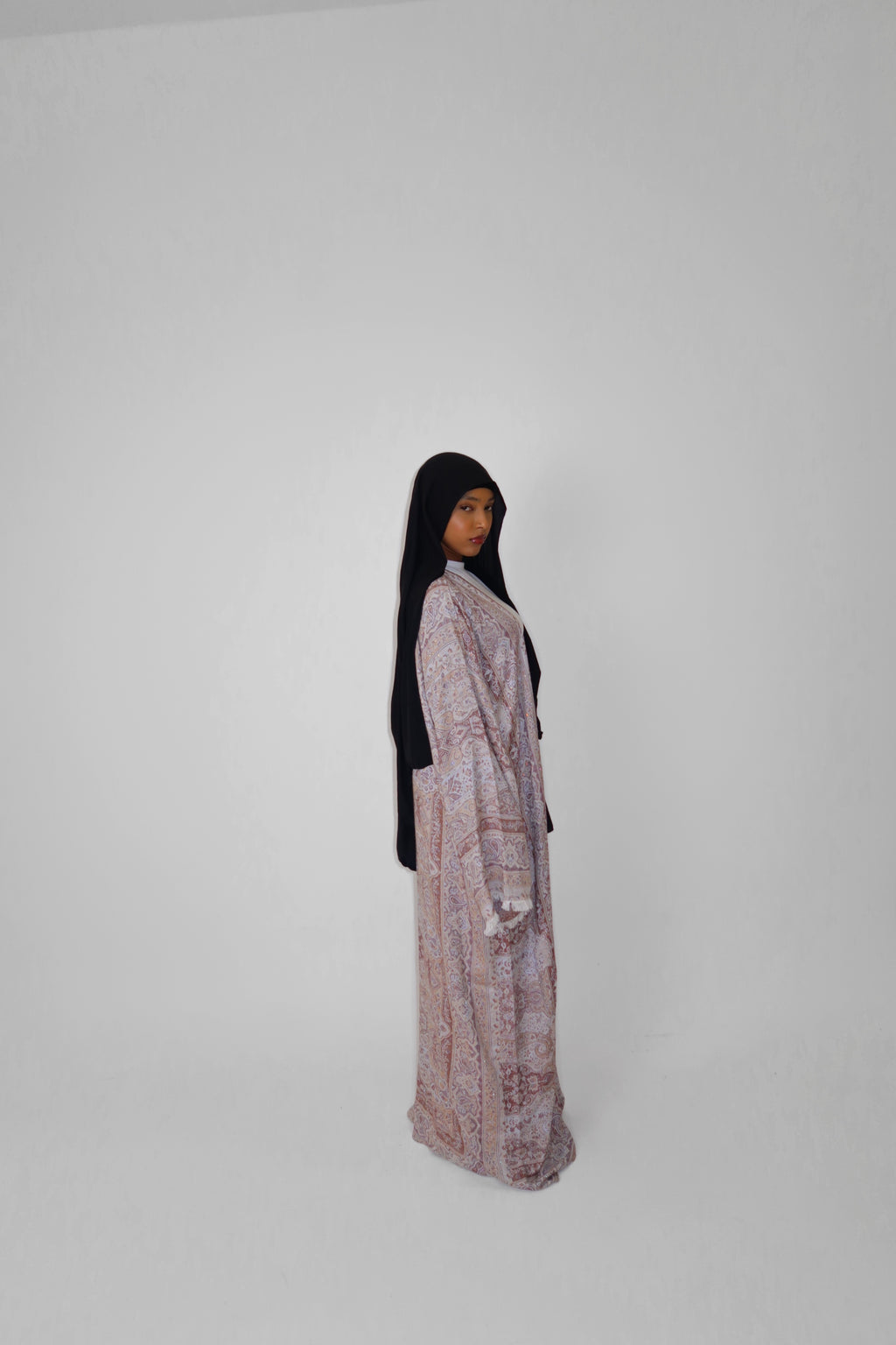 CHAMPAGNE BLUSH ABAYA