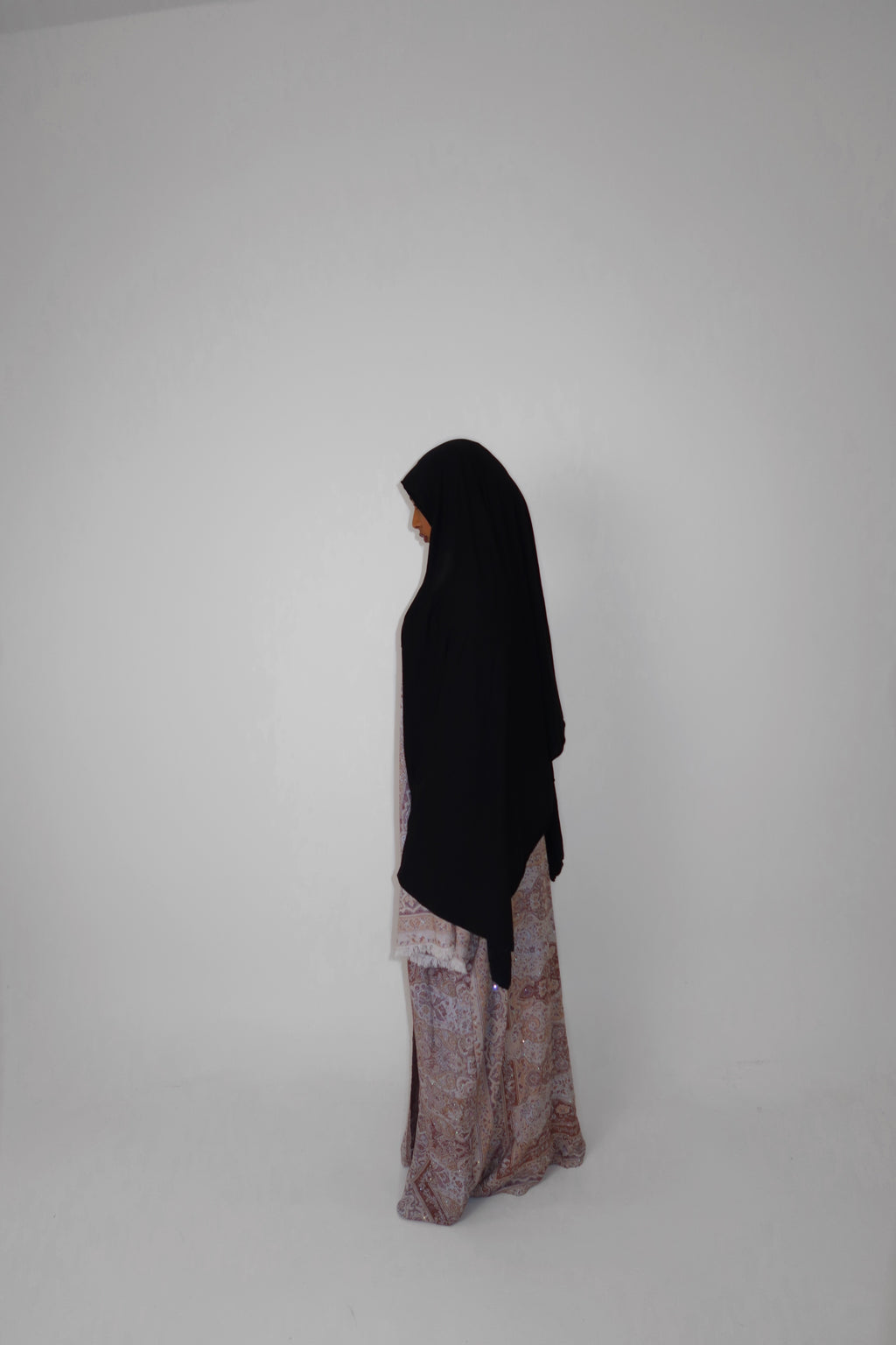 CHAMPAGNE BLUSH ABAYA