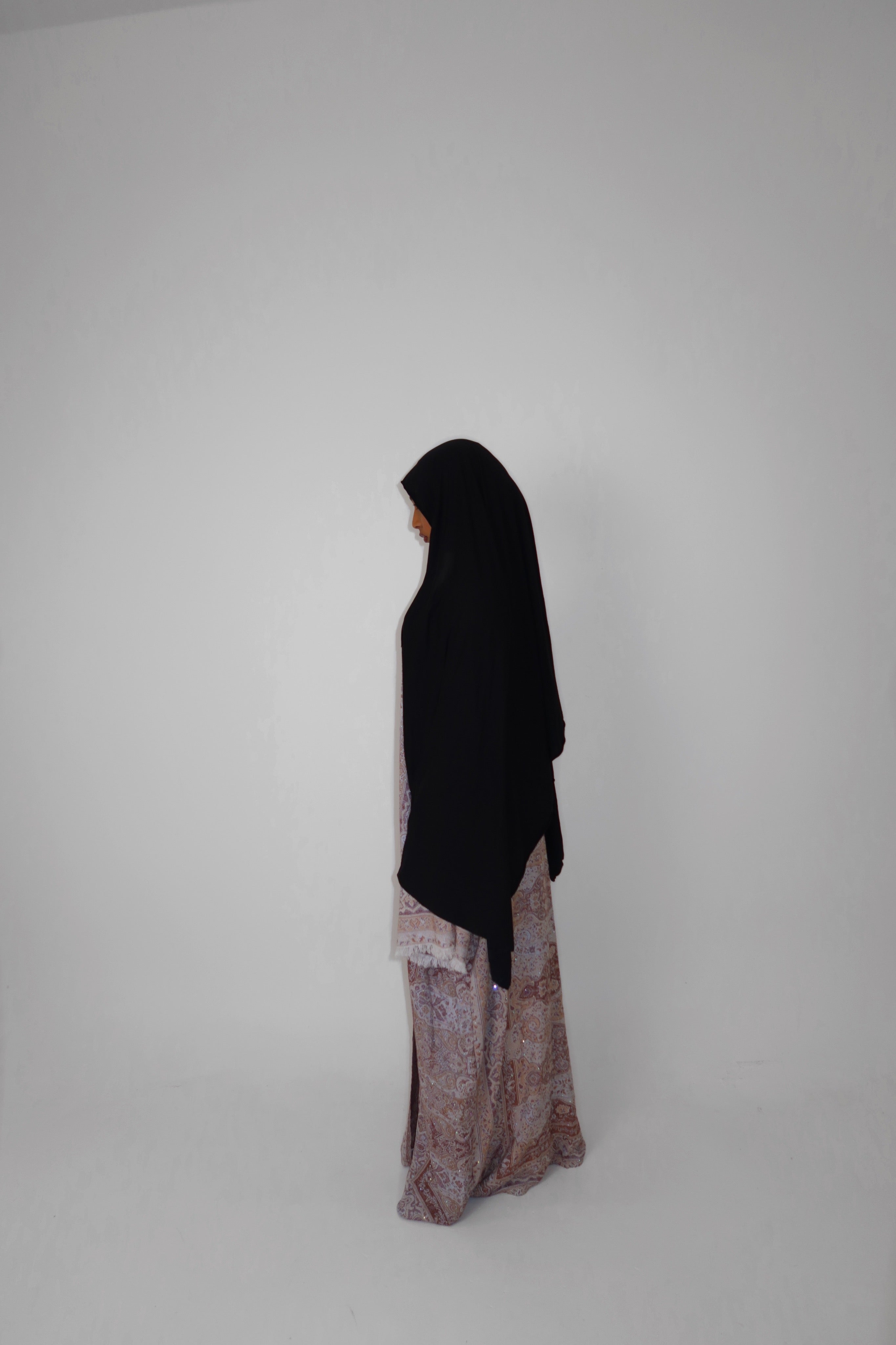 CHAMPAGNE BLUSH ABAYA
