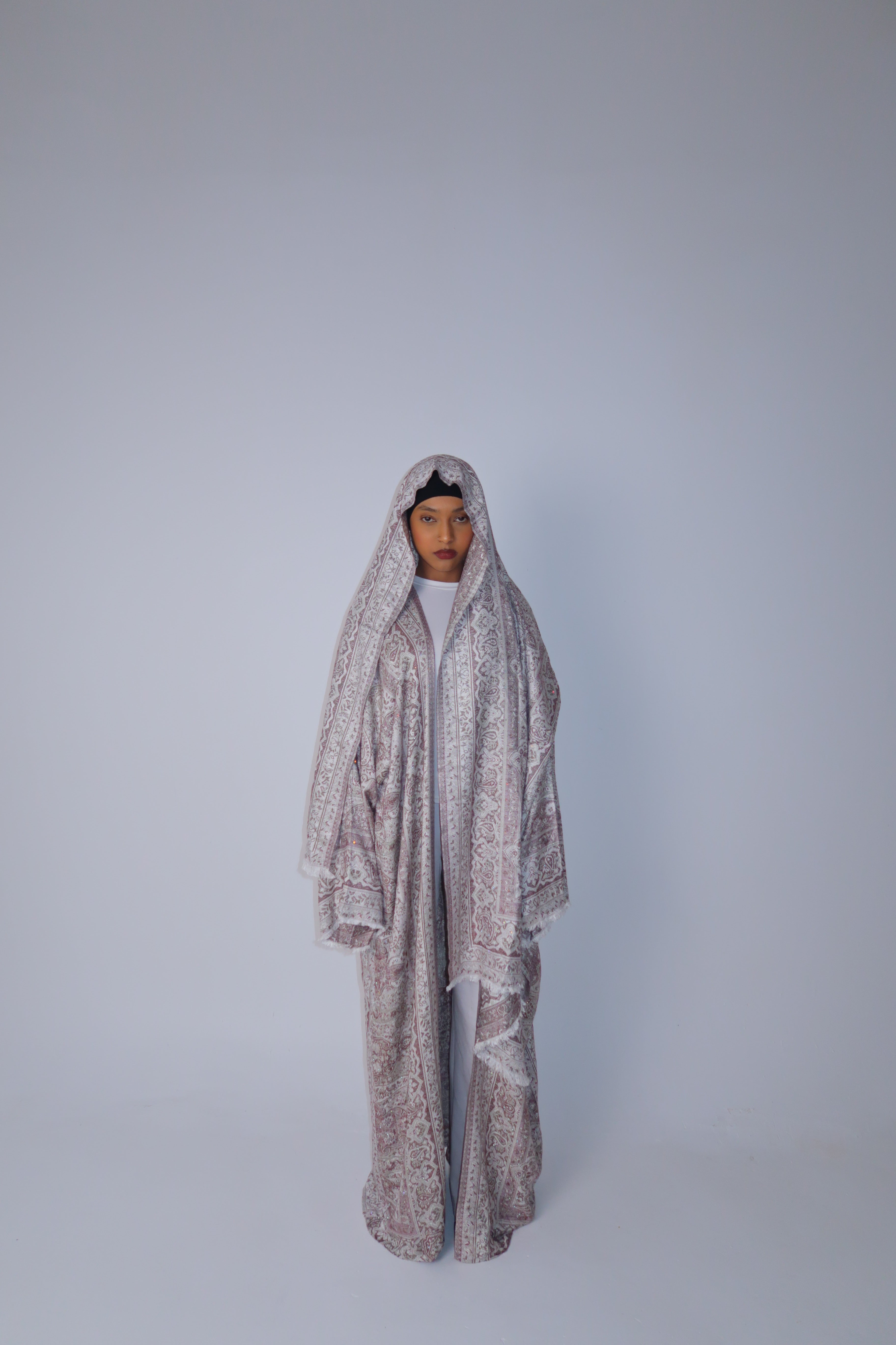 MUTED ROSE ABAYA