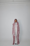 DUSTY ROSEWOOD ABAYA