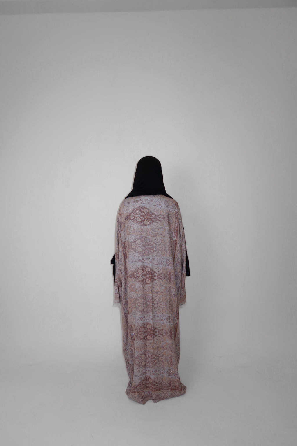 CHAMPAGNE BLUSH ABAYA