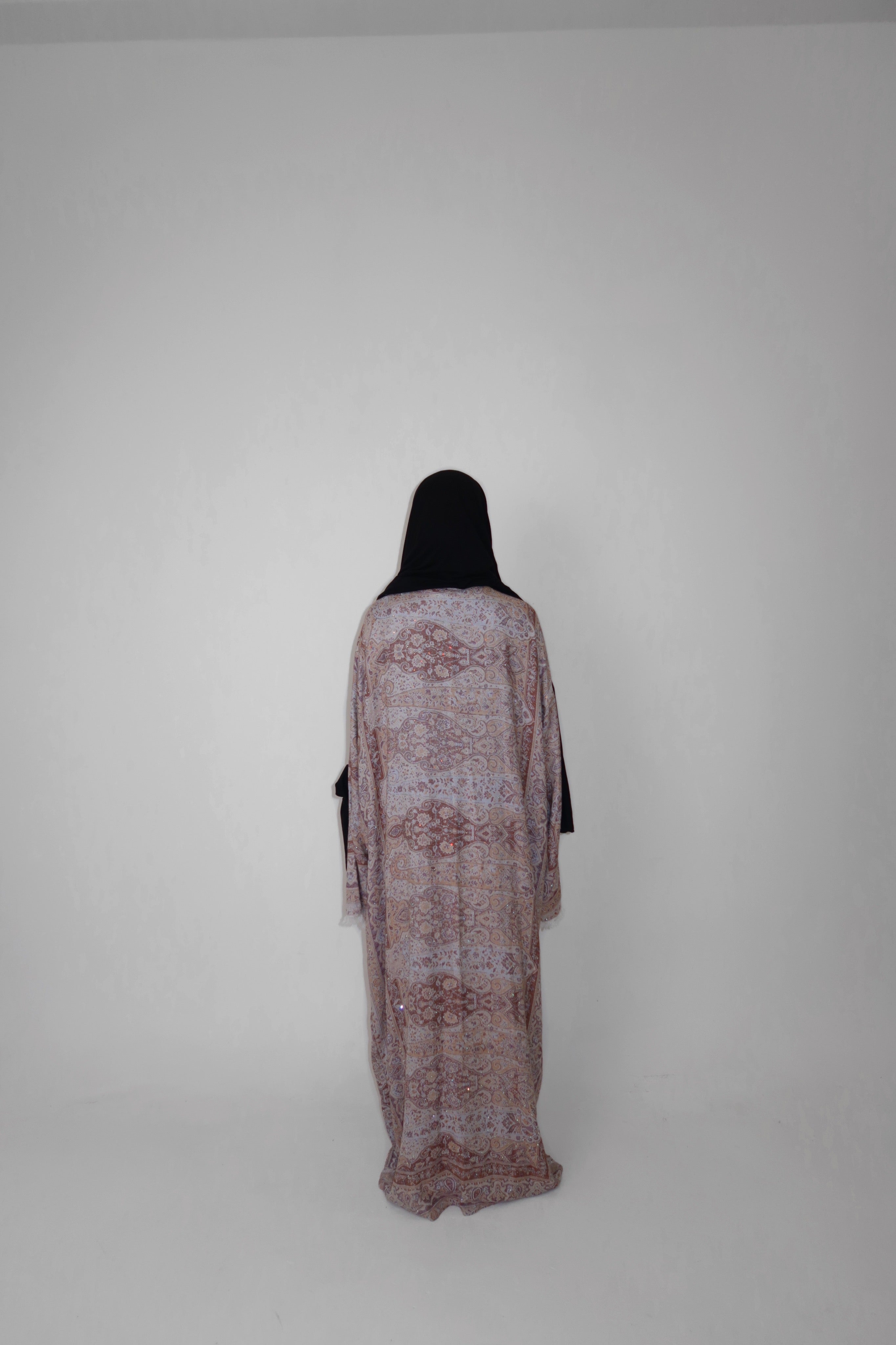 CHAMPAGNE BLUSH ABAYA