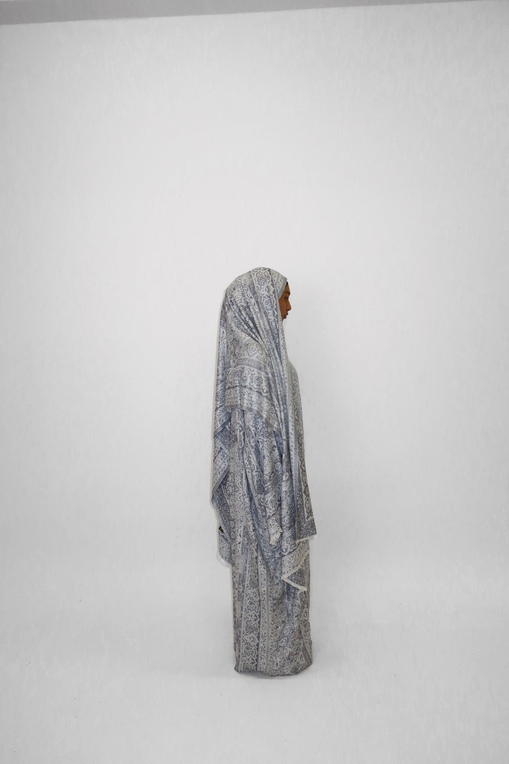 ASHEN BLUE ABAYA