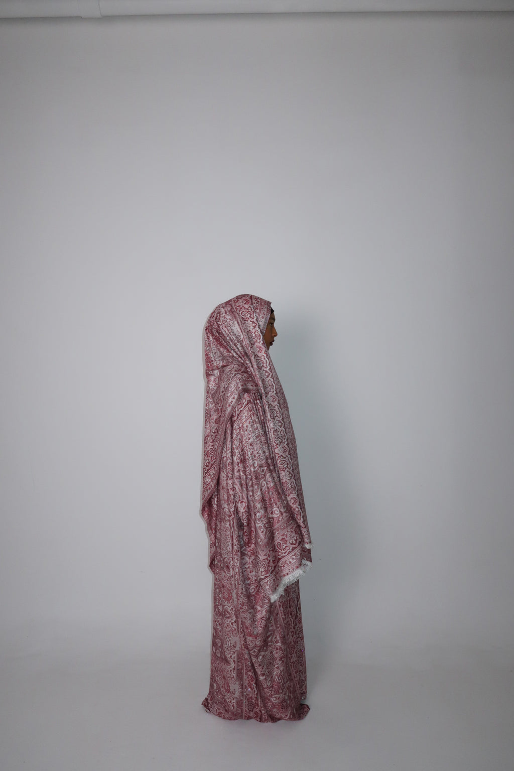 DUSTY ROSEWOOD ABAYA