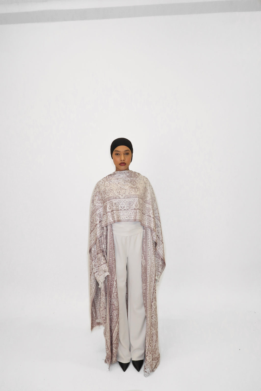 CARAMEL VEIL ABAYA