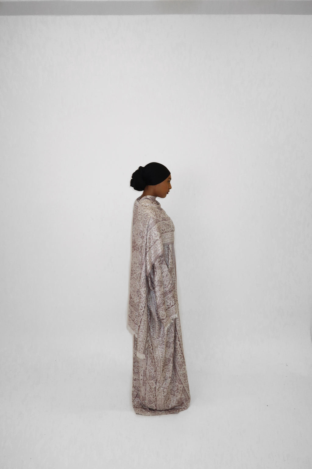 CARAMEL VEIL ABAYA