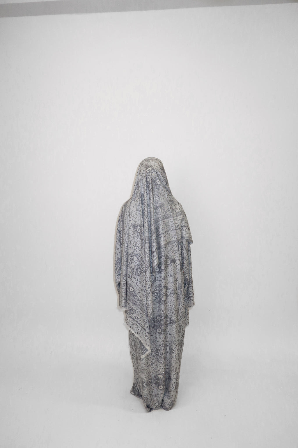 ASHEN BLUE ABAYA