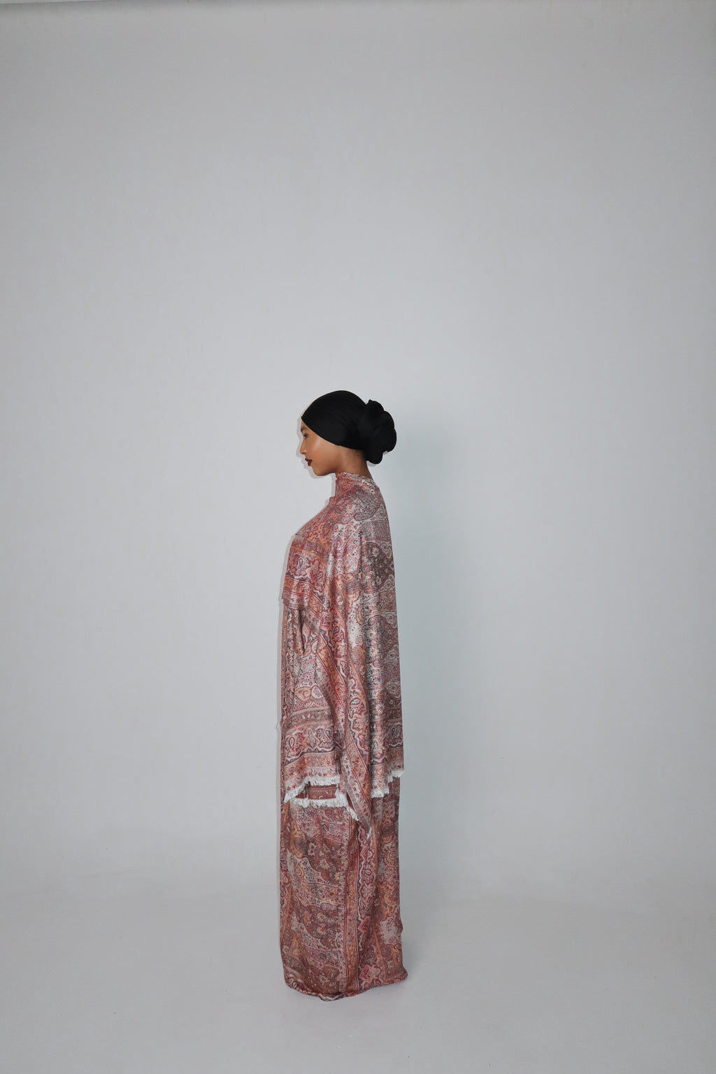 BURNT ROSE ABAYA